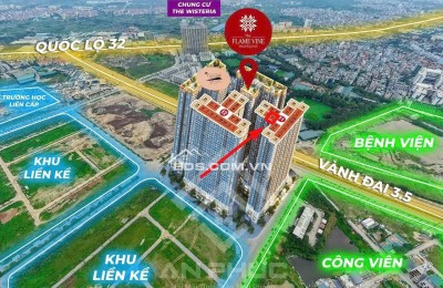 Chỉ 4,77 tỷ mua đứt căn hộ chung cư 2N 74m2, cách Mỹ Đình 7ph di chuyển