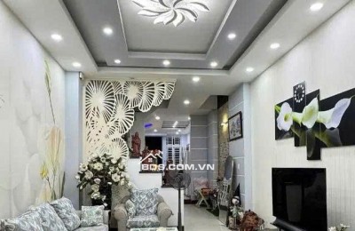 Bán nhà mặt tiền Trần Bá Giao 88m2(4x22) 4 lầu view sông mát mẻ KD đa nghề chỉ 14 tỷ.