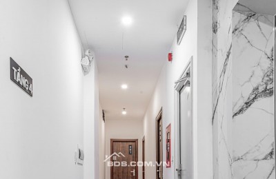 CHDV 6 tầng mới 100% ngang 5.1m 122m2 21PN T.máy hẻm 102 Lê Văn Thọ TN100tr kế CV 21.5 tỷ