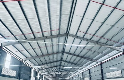 Kho xưởng mới dựng trong KCN Nam Cầu Kiền, 2500m2 PCCC tự động, giá chỉ 110.000/m2