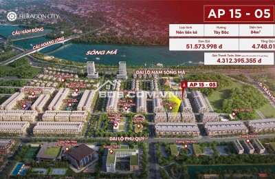 HERAGON CITY – NAM NGẠN. GIÁ ĐỢT 1. ĐẤT NỘI ĐÔ CUỐI CÙNG.
