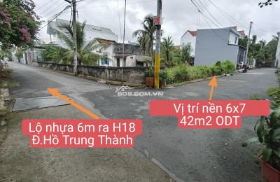 NỀN THỔ CƯ HẺM 18, Đ.HỒ TRUNG THÀNH, P.TRÀ AN,TP.CẦN THƠ