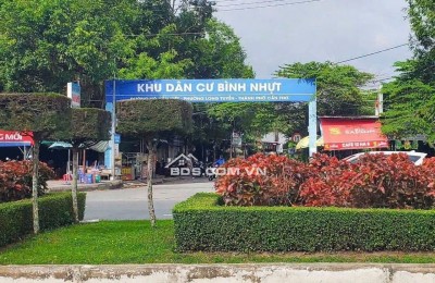 NỀN MẶT TIỀN ĐƯỜNG F8, KDC BÌNH NHỰT, GẦN VÒNG XOAY VÕ VĂN KIỆT, SIÊU THỊ AEON MALL CẦN TH