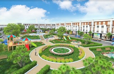 Nhà phố mặt tiền đường Hà Huy Tập tại khu đô thị ÂN PHÚ