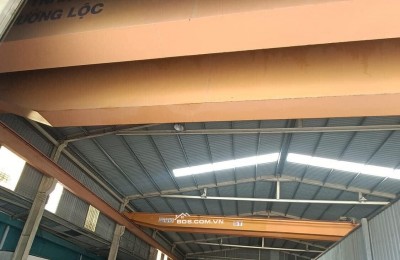 Cho thuê kho, xưởng sẵn DT 600m2 khu vực gần cầu Kiến An, dầm cẩu trục
