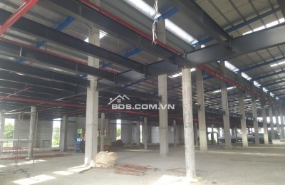 Xưởng mới dựng ở gần cầu Khuể, DT 3800m2, có đầy đủ PCCC tự động, làm được FDI. Trạm điện 1200kva