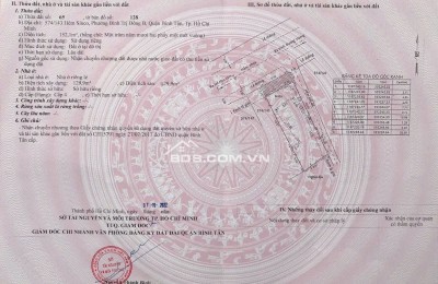 CẦN BÁN GẤP GIẢM 2,9 TỶ - ĐẤT MT ĐƯỜNG SINCO  P.AN LẠC, TP.HCM. LH:0902222007.