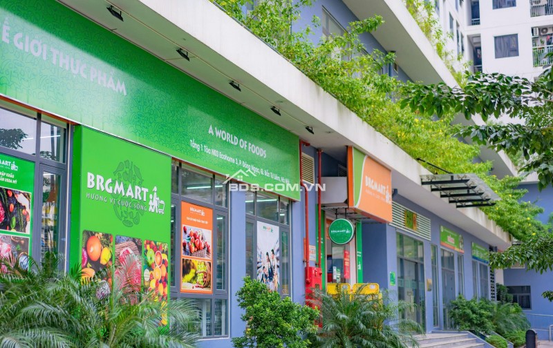 Bán mặt bằng sàn thương mại Ecohome 2, lô góc thuận lợi kinh doanh