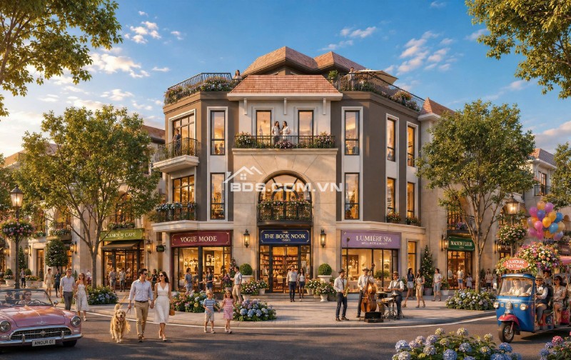 Dự án Metro Grand Street Mỹ Đình, nhà phố 2 mặt tiền