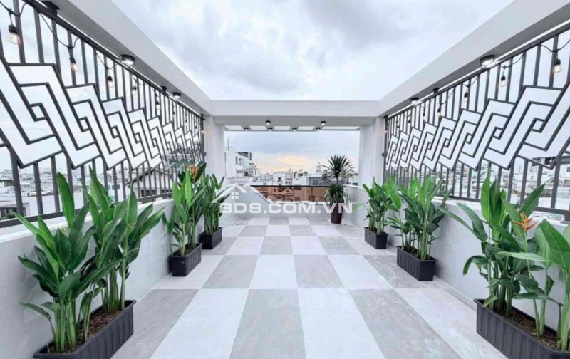 Bán Nhà Hẻm 12M Như Mặt Tiền Lê Văn Quới 82M2 6 Tầng Thang Máy 450KG - 14.6 Tỷ
