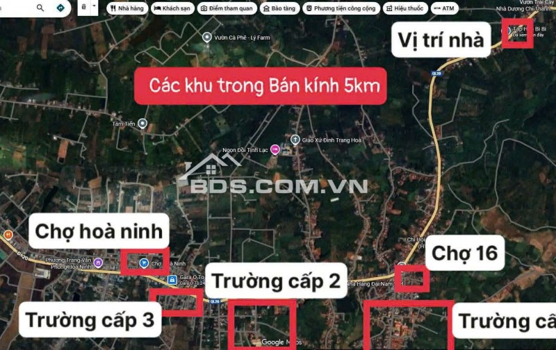  Bán đất mặt tiền QL20 khu vực Liên Đầm, Di Linh ( ĐỊA CHỈ CŨ )
