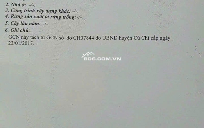  Bán nhà c4 - Tân Thông Hội Củ Chi - Giá chỉ 790tr - S.H.R
