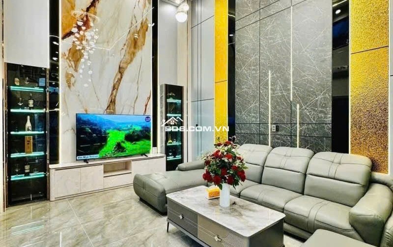 Nhà phố 6 lầu đẹp hẻm 385 Lê Văn Thọ view góc ngang 4.2m 84m2 T.máy sát CV chỉ 16.6 tỷ.