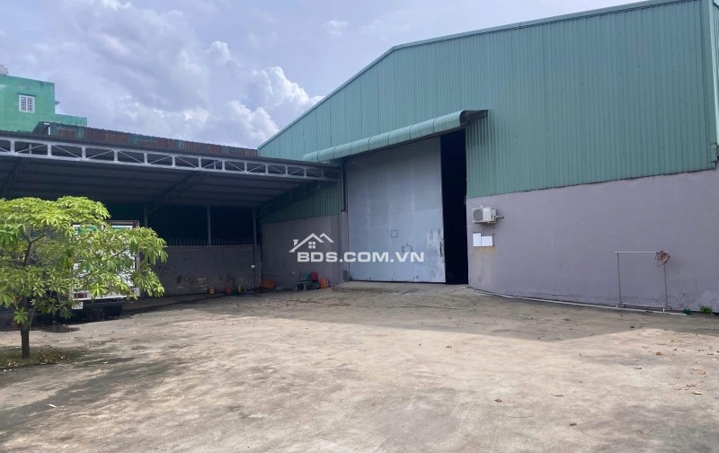 Cho thuê kho xưởng + văn phòng 1900m2 An Phú Đông Quận 12
