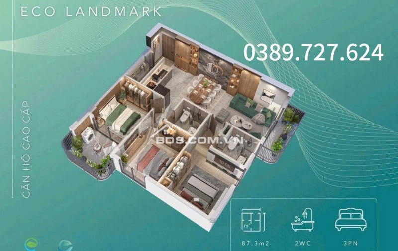 Căn Hộ EcoPalace Đắk Lắk Giá Gốc Chủ Đầu Tư | Căn Hộ Cao Cấp Buôn Ma Thuột | Bảng Giá Mới