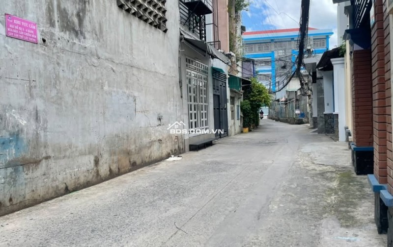 BÁN NHÀ HẺM XE HƠI ÂU DƯƠNG LÂN Q8 - BỀ NGANG 6M - NỞ HẬU TÀI LỘC