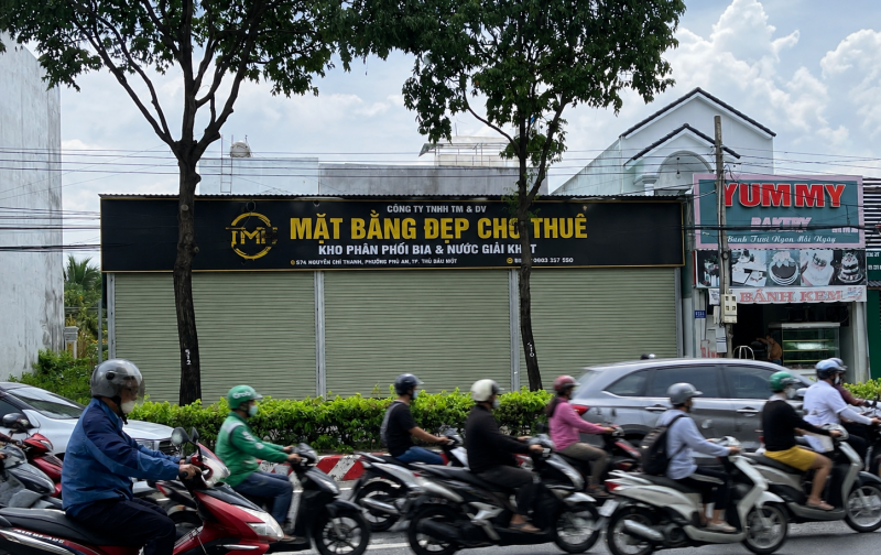 Cho thuê  Mặt Bằng:15m X 20m dtsd:360 m2 Đường Nguyễn Chí Thanh Phường Hiệp An, Thành phố Thủ Dầu Một, Bình Dương