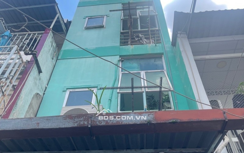 BÁN NHÀ 2 MẶT TIỀN - 4 TẦNG BTCT - TRUNG TÂM QUẬN 10 - HẺM XE HƠI TỚI NHÀ - CHỈ NHỈNH 6TỶ