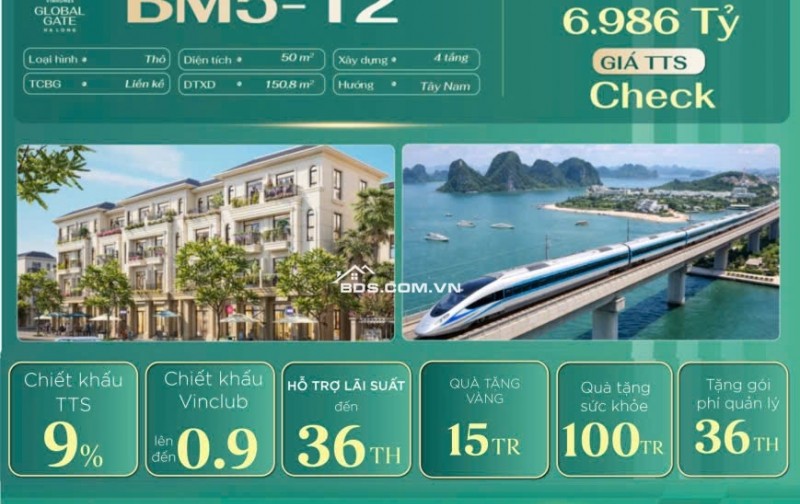 Vinhome Global Gate Hạ Long sở hữu vị trí đẹp quỹ đất giá trị, dư địa tăng giá