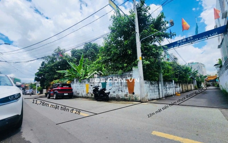 Bán đất 2 mặt tiền đường 28 Cát Lái Tp Thủ Đức giá 27,5 tỷ
