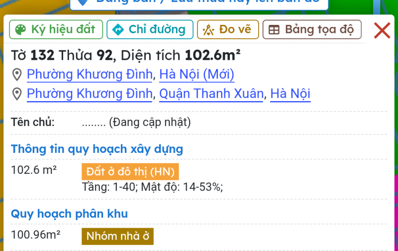 Bds ở khu gần cầu Kim Giang, phường Khương Đình, quận Thanh Xuân,, Hà Nội