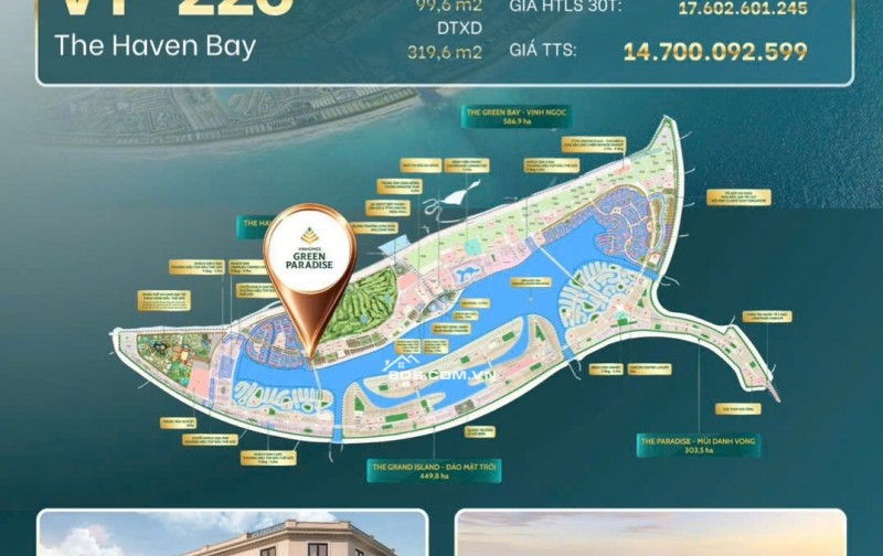 Mua nhà Vinhomes không lo lãi suất khu đô thi Paradise Cần Giờ