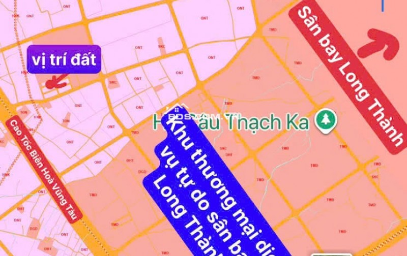 Bán 1 lô dự án Vinh Hương Phát -Blue Topaz gần khu thương mại dịch vụ sân bay Long Thành