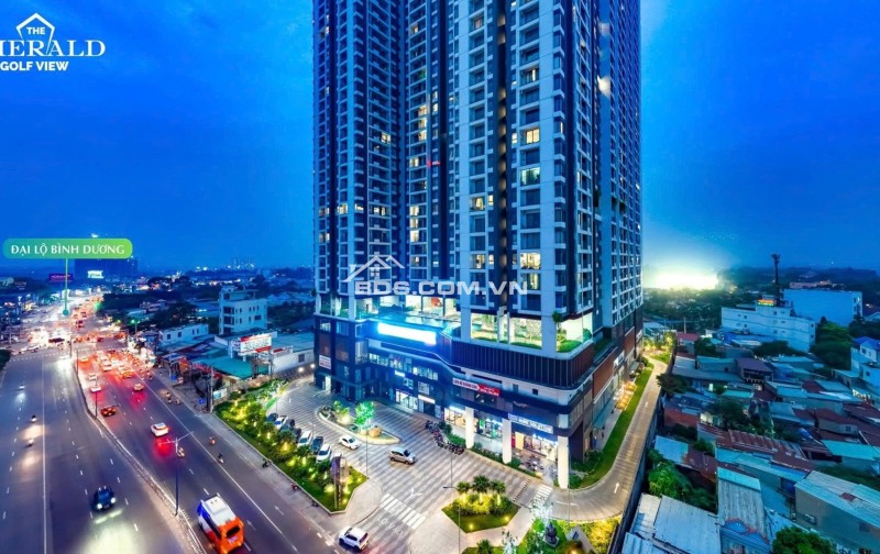 BÁN GẤP CĂN HỘ THE EMERALD GOLD VIEW - Mặt tiền ql13