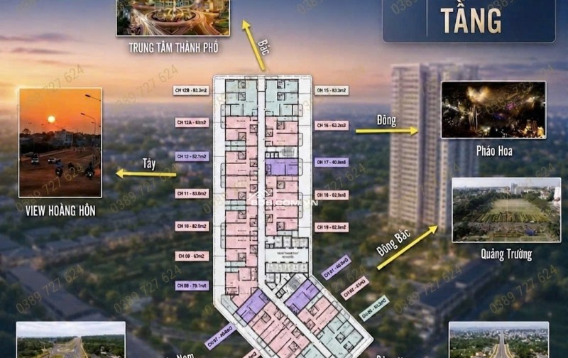 Căn Hộ EcoPalace Đắk Lắk Giá Gốc Chủ Đầu Tư | Căn Hộ Cao Cấp Buôn Ma Thuột | Bảng Giá Mới