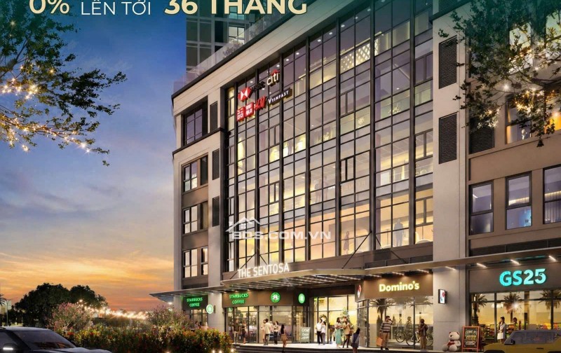 Độc quyền bán quỹ căn shop house khối đế The Sentosa sẵn dòng tiền cho thuê đều