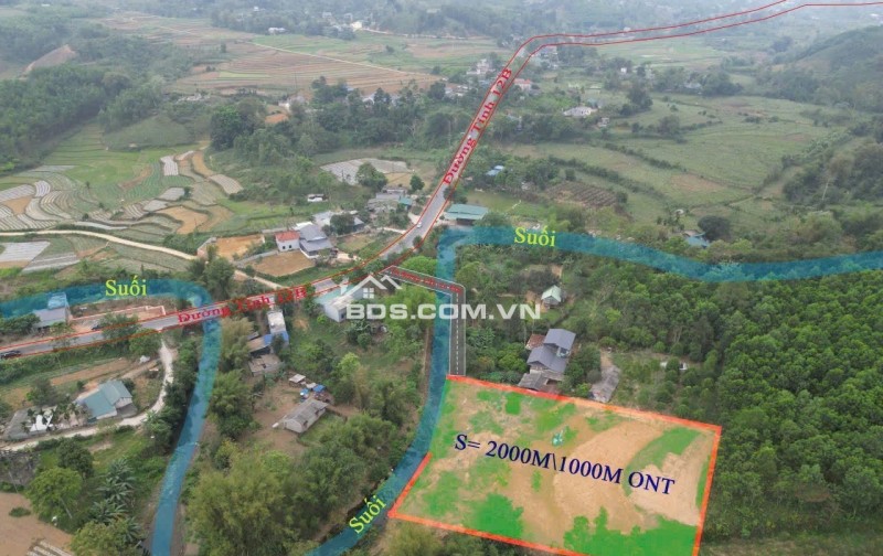 MẢNH 2000M BÁM SUỐI LÀM NGHỈ DƯỠNG - TẠI KIM BÔI, HÒA BÌNH