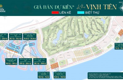 VỊNH TIÊN – VINHOMES GREEN PARADISE CẦN GIỜ CƠ HỘI SỞ HỮU CĂN ĐẸP NGHỈ DƯỠNG & ĐẦU TƯ TẠI PHÂN KHU SẦM UẤT