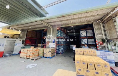 Bán nhà xưởng 467m2, 1 trệt 1 lầu xe Cont vào tận nơi