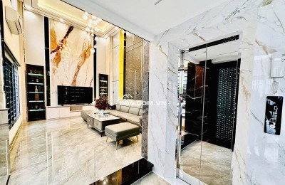 Nhà phố 6 lầu đẹp hẻm 385 Lê Văn Thọ view góc ngang 4.2m 84m2 T.máy sát CV chỉ 16.6 tỷ.