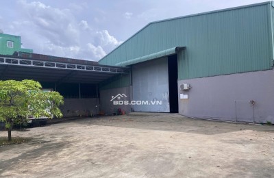Cho thuê kho xưởng + văn phòng 1900m2 An Phú Đông Quận 12