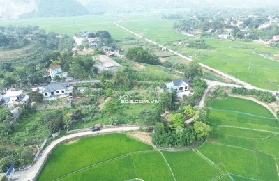 CẮT LỖ! CHỈ 4.15 TỶ, 1.200M2 ĐẤT ( Ont + Cln) view cánh đồng tuyệt đẹp tại trung tâm lương sơn, cách đường liên xã 50m.