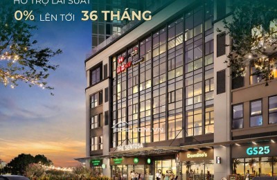 Độc quyền bán quỹ căn shop house khối đế The Sentosa sẵn dòng tiền cho thuê đều