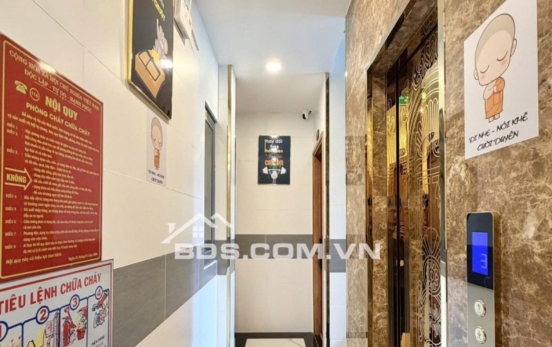 NÓNG HỔI Chỉ 25 tỷ có CHDV 5 lầu ngang 7.5m 110m2 15PN T.máy TN 90tr HXH Nguyễn Văn Đậu