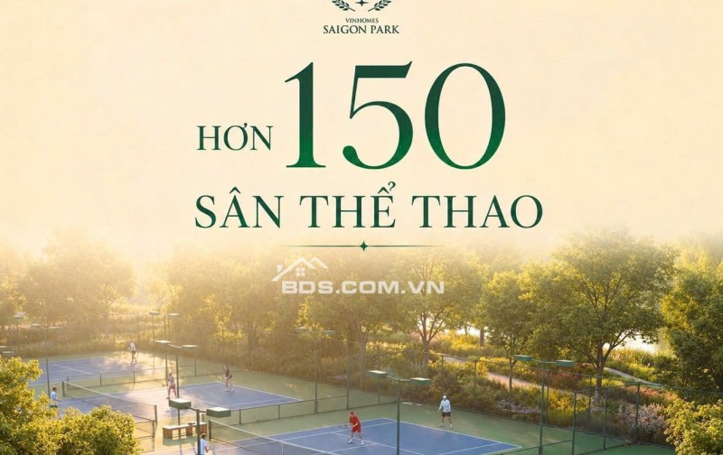 chỉ từ 1,6 TỶ – Tận hưởng trọn vẹn đại đô thị 1.080 Hecta Vinhomes Saigon Park (Vinhomes Hóc Môn)