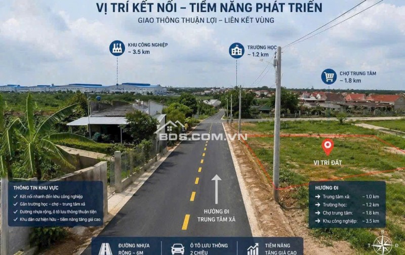 CHỈ 200 TRIỆU VỐN SẴN – SỞ HỮU NỀN ĐẤT ĐẸP TẠI MINH THẠNH, TP.HCM