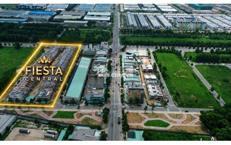 FIESTA CENTRAL BÌNH DƯƠNG - NHÀ PHỐ 2 MẶT TIỀN ĐẠI LỘ LÊ LỢI YP MỚI BÌNH DƯƠNG – CHỈ TỪ 1,38 TỶ – cơ hội sở hữu nhà phố 2 mặt tiền.