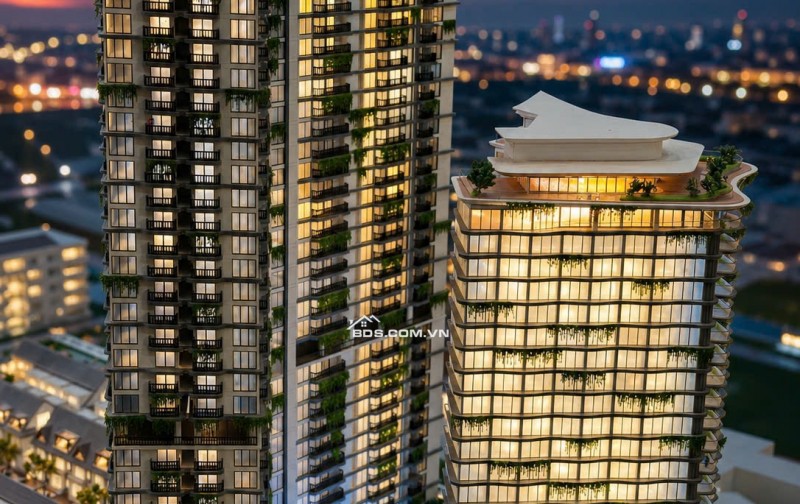 Căn hộ Ecopalace BMT - ECO 3015, căn góc 3 PN tầng cao, 85,3m2, 2 ban công, 2 view