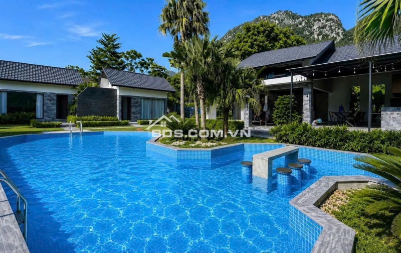 BÁN VILLA NGHỈ DƯỠNG  Không gian yên tĩnh, xanh mát, thích hợp nghỉ dưỡng cuối tuần hoặc khai thác cho thuê.