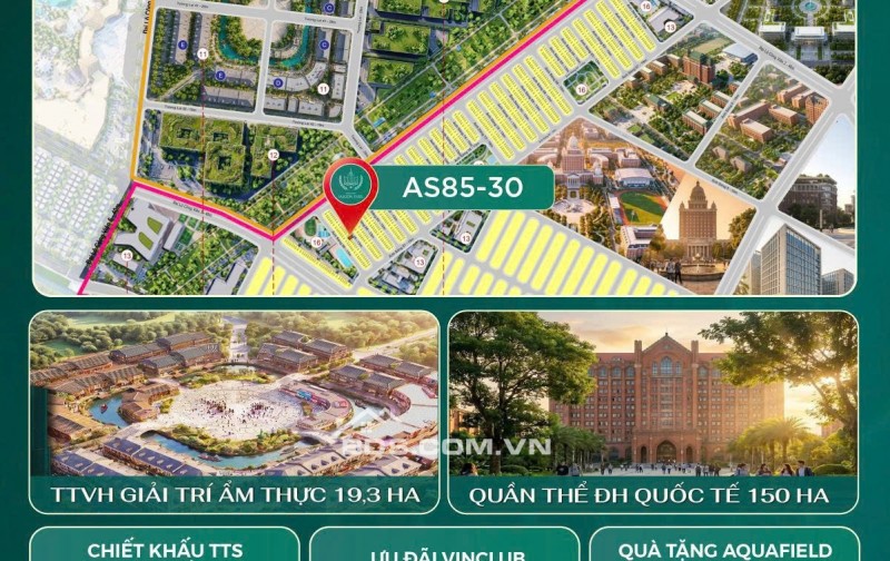 CĂN XẺ KHE 80M² – VỐN 1,8 TỶ SỞ HỮU NHÀ PHỐ VINHOMES SÀI GÒN PARK