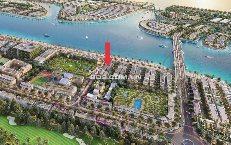 TRÁI TIM VỊNH TIÊN - Vinhomes Cần Giờ - SX5-21 Liền Kề 75m² - Đối Diện Golf 18 Lỗ - Kề VinWonders - Bàn Giao Thô Có Thang