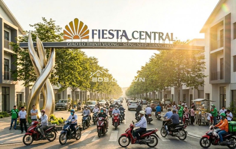  FIESTA CENTRAL – NƠI HỘI TỤ GIÁ TRỊ AN CƯ, KINH DOANH VÀ TIỀM NĂNG PHÁT TRIỂN.