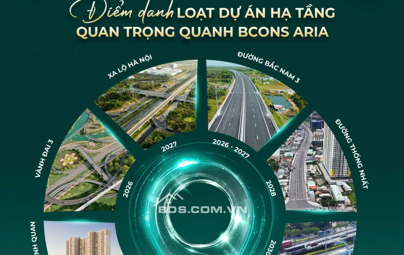 BCONS ARIA – lựa chọn đáng cân nhắc cho khách hàng muốn sở hữu căn hộ vừa tầm tài chính