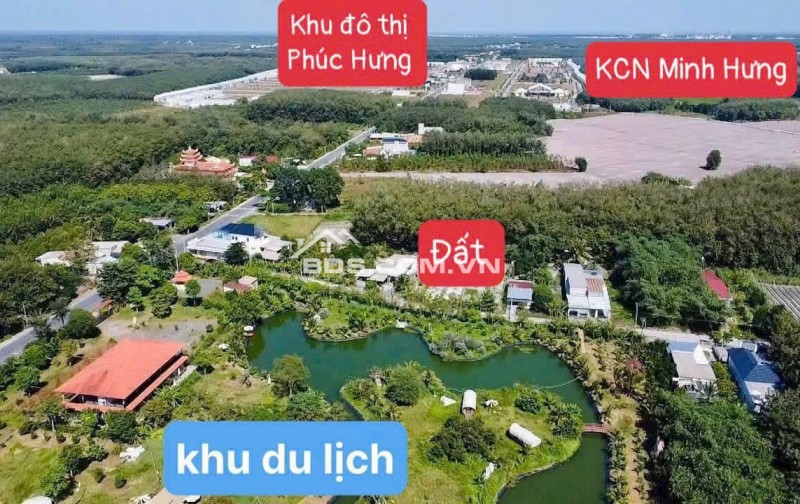Bán đất tại Số 8, Minh Hưng, Chơn Thành, Bình Phước, 450 triệu, 215 m2, giá siêu hời