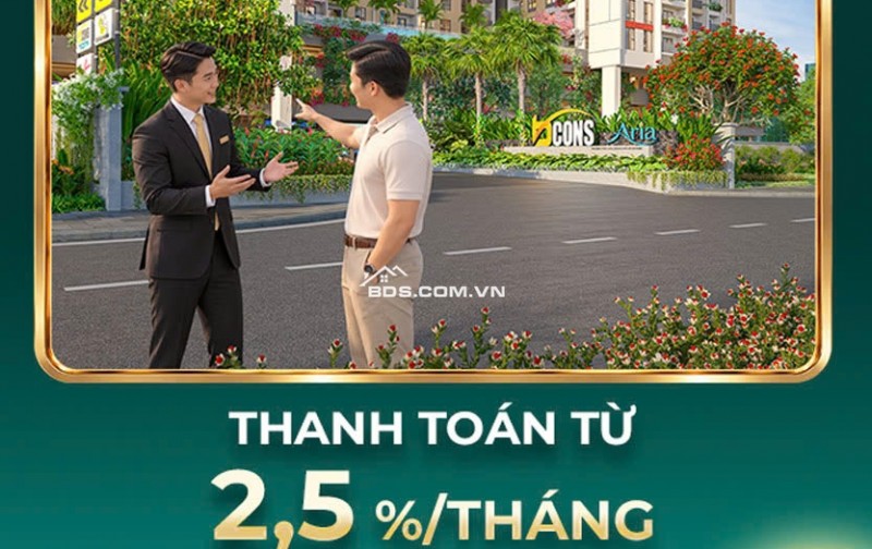 BCONS ARIA – ĐẦU TƯ CĂN HỘ TẠI TP. HCM TỪ 130 TRIỆU VỐN BAN ĐẦU