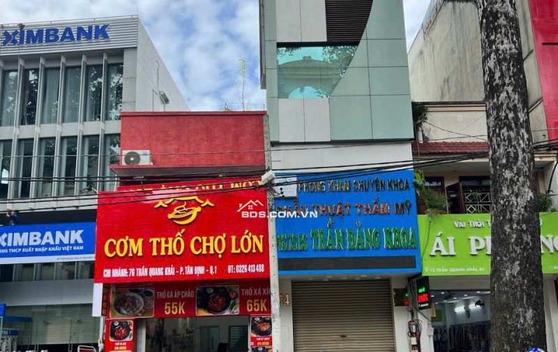 Siêu tòa nhà dòng tiền tốt đường Trần Quang Khải, giá siêu hiếm!!!